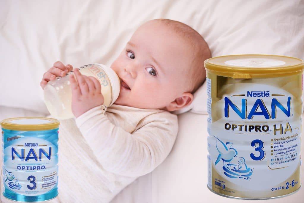 sữa tăng cân cho trẻ 6-12 tháng