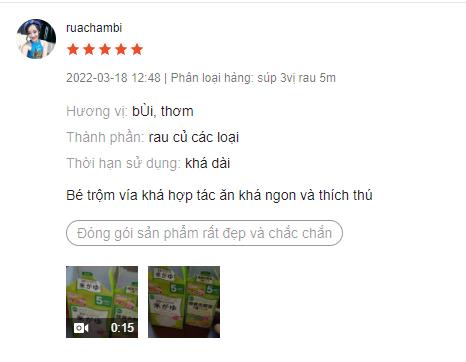 Bột ăn dặm cho bé từ 0-6 tháng