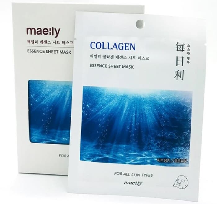 Mặt nạ ngủ collagen Hàn Quốc Maeily Collagen Essence Sheet Mask