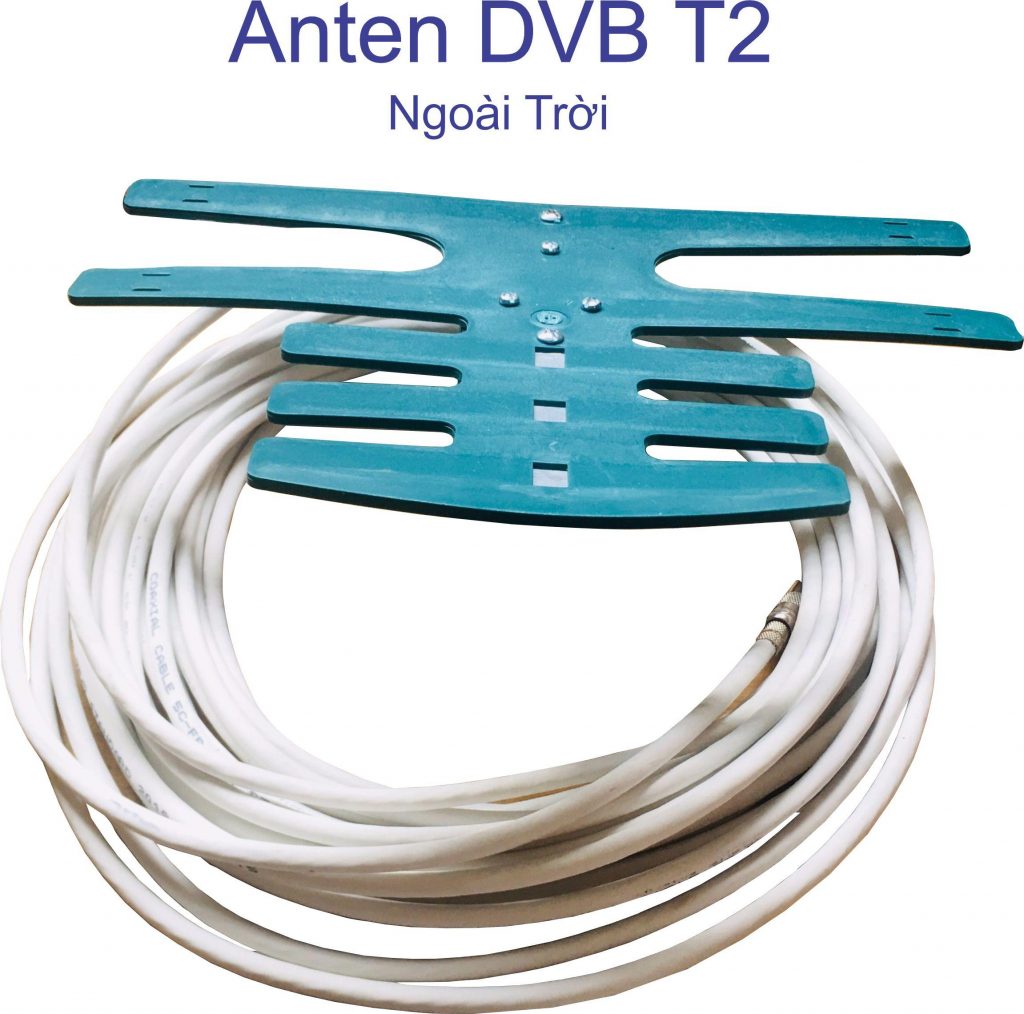 Anten cho tivi đời cũ DVB T2 của công ty Quyết Tiến