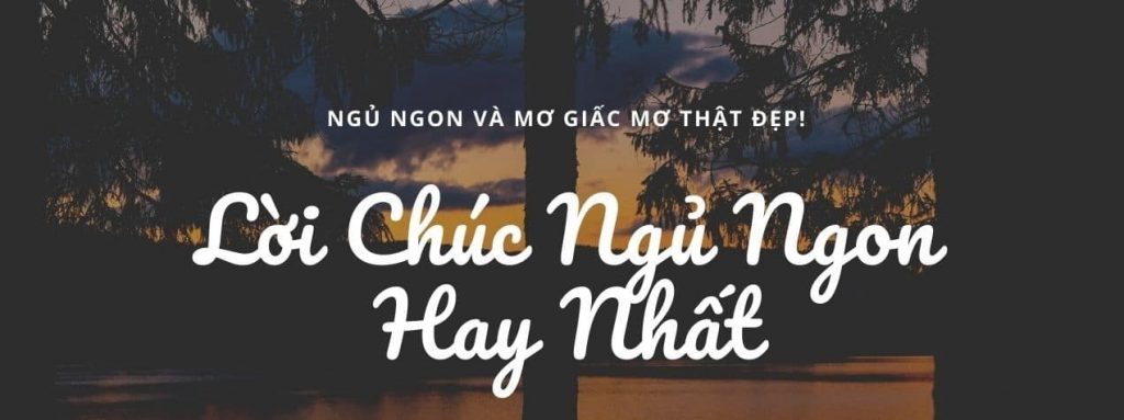 Hình ảnh chúc ngủ ngon