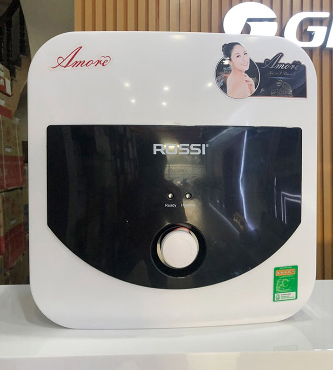 Bình nóng lạnh Rossi 20L giá bao nhiêu và review model 