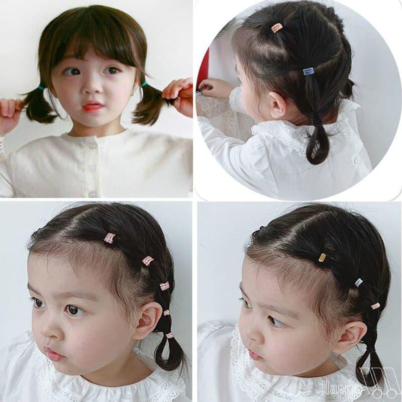 5 cách buộc tóc cho bé gái 1 tuổi, 2 tuổi, 3 tuổi, 4 tuổi xinh nhất